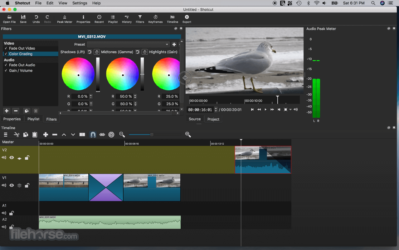 Shotcut Video Editor Download For Mac